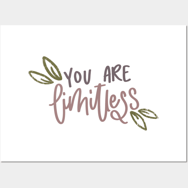 You Are Limitless Wall Art by Wild Salmon Crafts